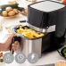 Airfryer InnovaGoods Fryinn Pro 5500 Musta 1700 W 5,5 L Ruostumaton teräs