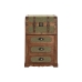 Chest of drawers Home ESPRIT Green Multicolour Tropical 45 x 35 x 71,5 cm