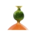 Figură Decorativă Home ESPRIT Verde Portocaliu 10,3 X 10,3 X 19,5 cm Clepsidră (2 Unități)