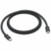 Cable USB Apple Negro 1 m (1 unidad)