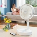 Sammenfoldelig, genopladelig 3-i-1-ventilator Fandle InnovaGoods Ø7,7'' 7200 mAh