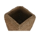 Set of Planters Home ESPRIT Natural Metal Natural Fibre 40 x 40 x 70 cm (3 Pieces)