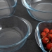 Serving Platter Pyrex Airfryer Transparent Glass 1 L 20 x 17 cm (10 Units)