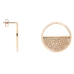 Ladies' Earrings Stroili 1692823 Golden