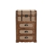 Cajonera Home ESPRIT Marrón Beige Alpino 45 x 35 x 71,5 cm