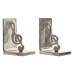 Bookend Home ESPRIT Silver Aluminium 22 x 8,5 x 15 cm