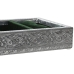 Casetă de Bijuterii Home ESPRIT Verde Argintiu Lemn Aluminiu 25 x 15 x 5 cm