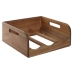 Bottle rack Home ESPRIT Natural 29 x 26 x 12 cm