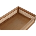 Tavă pentru gustari Home ESPRIT Natural 26 x 17 x 7 cm