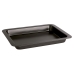 Baking tray Quid Sweet Grey Black Metal 36 x 24 x 4 cm (12 Units)