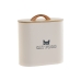 Bote de comida para mascotas Home ESPRIT Beige Natural 3,6 L