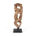 Figura Decorativa Home ESPRIT Negro Natural 44 X 26 X 93 cm