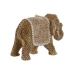 Decorative Figure Home ESPRIT Natural Elephant 23 x 9,5 x 15,5 cm