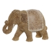 Decorative Figure Home ESPRIT Natural Elephant 32 x 12 x 21 cm