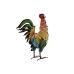 Decorative Figure Home ESPRIT Multicolour Rooster 39,5 X 15 X 42 cm (2 Units)