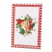 Boules de Noël Rouge Multicouleur Papier Polyfoam 7,5 x 7,5 x 7,5 cm (6 Unités)