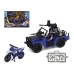 Playset Police Rescue Team Albastru