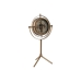 Galda pulkstenis Home ESPRIT zlatan Metal Kristal 36 X 24 X 66,5 cm