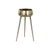 Blumentopf Home ESPRIT Gold Aluminium Moderne 46 X 46 X 100 cm