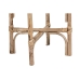 Set de jardiniere Home ESPRIT Natural Iută Lemn de mango 26 X 26 X 67 cm (2 Piese)