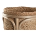 Set de jardiniere Home ESPRIT Natural răchită Fibră 28 x 28 x 38 cm (2 Piese)