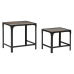 Set of 2 tables Home ESPRIT Luonnollinen 48 x 36 x 45 cm