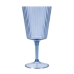 Verre Quid Sunset Azul Bleu Plastique 400 ml (12 Unités)