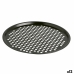 Kalup za Pizzu Quid Sweet Grey Crna Metal 30 x 0,9 cm (12 kom.)