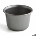 Bakform Quid Sweet Grey Svart Metall Ø 7,5 cm (48 antal)