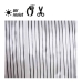 Curtains EDM 75956 Black polypropylene Tapes 90 x 210 cm