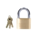 Key padlock EDM 85212 Brass