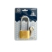 Key padlock EDM 85230 Brass 50 x 80 mm