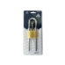 Key padlock EDM 85232 Brass Adjustable