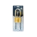 Key padlock EDM 85233 Brass Adjustable