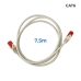 Kabel RJ45 Kategori 6 UTP Styv EDM 56037 Grå 7,5 m