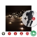 Cortina de luzes LED EDM 71483 Icicle Easy-Connect 100 W 0,72 W Luz quente Branco quente 200 x 50 cm Branco