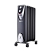 Radiaator EDM 07127 Black Edition Must/Hall 1500 W