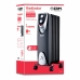 Radiador EDM 07126 Black Edition Negro/Gris 1000 W