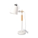 Flexo/Desk lamp EDM 32115 White Wood Metal 60 W E27 Ø 15 x 54 cm Vintage