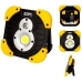 Lanterna LED EDM 36377 XL Amarelo Preto 15 W 250 Lm 750 Lm Foco Recarregável