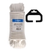 Madeja de cable EDM 87855 Blanco Goma 15 m