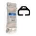 Braided rope EDM 87854 White 10 m