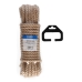 écheveau tressé EDM 87866 Naturel Jute 10 m