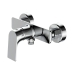 Mixer Tap EDM 01134 Cascais Silver Stainless steel Brass Zinc 19 x 17,1 x 11,3 cm