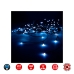 Grinalda de Luzes LED EDM 71259 Azul Transparente 1,8 W 2 x 1 m (1 Unidade)