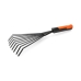 Rake for Collecting Leaves EDM 74723 Orange 38 cm