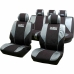 Fundas para Asientos de Coche WRC 007 339 Negro/Gris