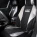 Fundas para Asientos de Coche WRC 007 339 Negro/Gris