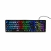 Clavier pour jeu Talius Noir Espagnol Qwerty