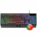 Tastiera Mars Gaming Nero Qwerty in Spagnolo